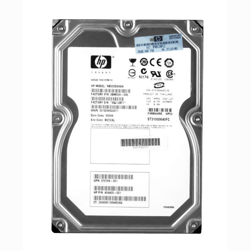 NB500DA48A HP 500GB 7200RPM Fibre Channel 2Gb/s 8MB Cache Hot-Pluggable Dual Port 3.5-inch Hard Drive for EVA Storage