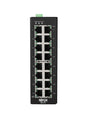 Tripp Lite - NGI-S16 - Ethernet Switch - 16 Ports - Manageable - Gigabit Ethernet - 10/100/1000Base-T - TAA Compliant - 2 Layer Supported - 12 W Power Consumption - Twisted Pair - DIN Rail Mountable - 3