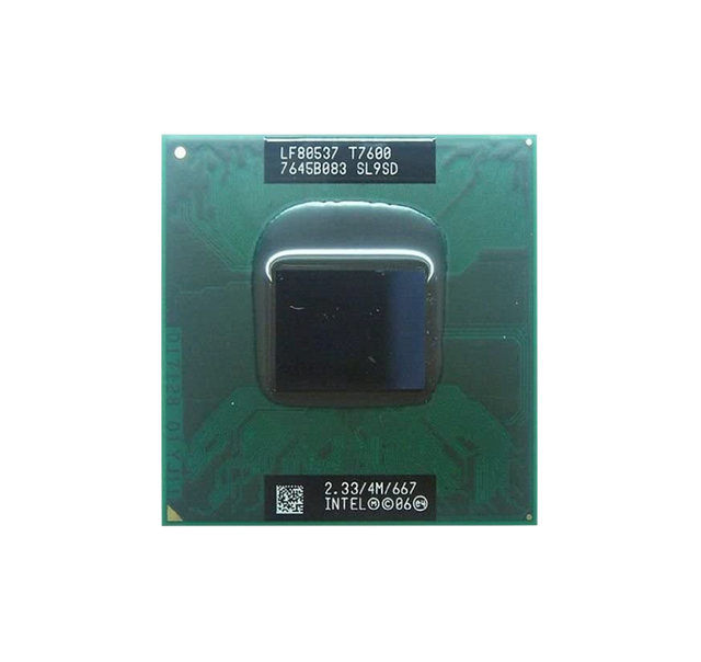 NK819 - Dell 2.33GHz 667MHz FSB 4MB L2 Cache Intel Core 2 Duo Mobile T7600G Processor