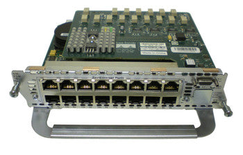Cisco - NM-16ESW-POE= - 16-Ports RJ-45 10BaseT/100BaseTX 100Mbps Autosensing Ports Ethernet Switch