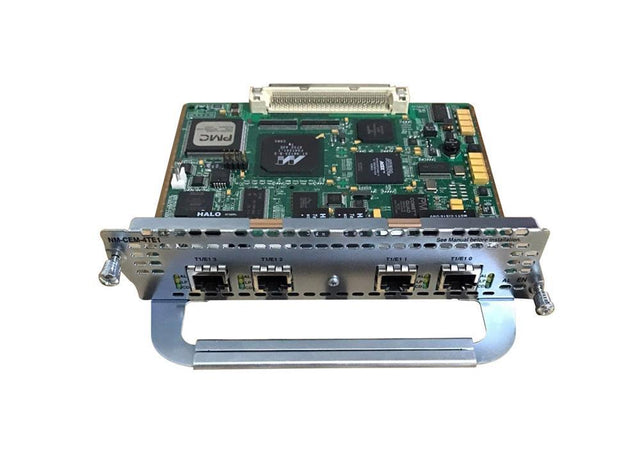 NM-CEM-4TE1 Cisco 4-Ports T1/E1 Circuit Emulation over IP Network Module (Refurbished)