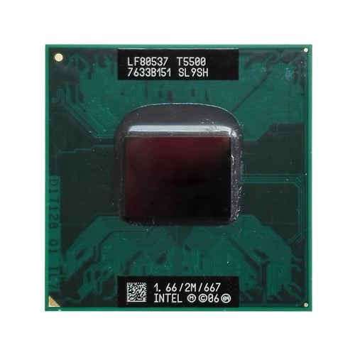 NP682 Dell 1.66GHz 667MHz FSB 2MB L2 Cache Socket PGA478 Intel Core 2 Duo T5500 Dual-Core Processor