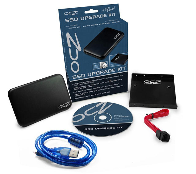 OCZSSDUPGDKIT1 OCZ Solid State Drive Upgrade Kit with Acronis True Image HD Software CD and SATA 6Gbps Data Cable