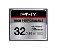 PNY Technology - P-CF32GU7-GE - 32GB High Performance CompactFlash (CF) Memory Card