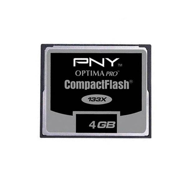 P-CF4GB-133-DVDC PNY Optima Pro 4GB 133x CompactFlash (CF) Memory Card
