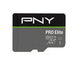 PNY Technology - P-SDUX64U395PROE-GE - PRO Elite 64GB microSDXC Flash Memory Card