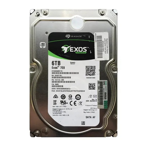 P02268-001 HP 6TB 7200RPM SATA 6Gb/s LFF 3.5-inch Hard Drive