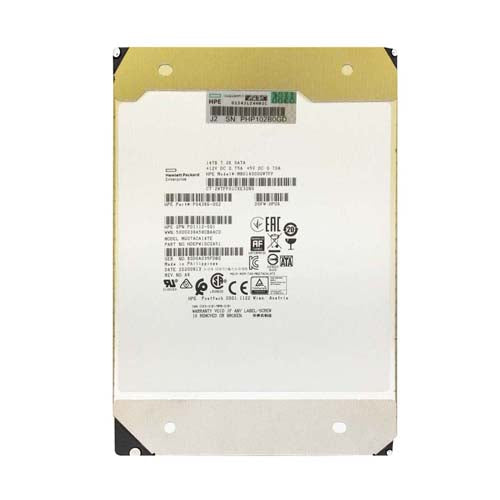 P04386-002 HP 14TB 7200RPM SATA 6Gb/s Hot-Pluggable (512e) 3.5-Inch Midline Hard Drive for ProLiant Server & Storage Array