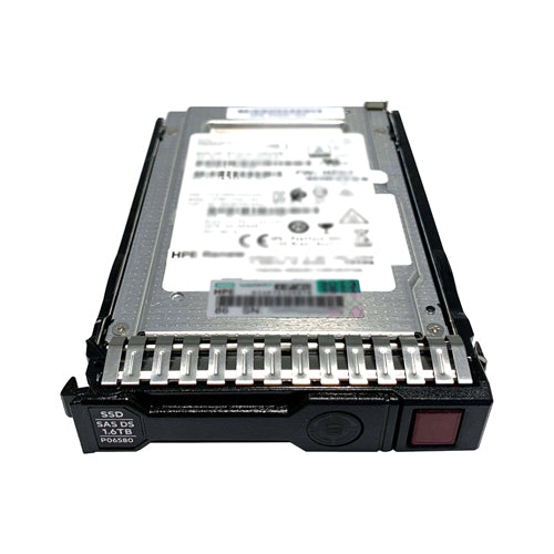 P06580-001 HP 1.6TB Multi-Level Cell SAS 12Gb/s Mixed Use 2.5-Inch Solid State Drive with Smart Carrier for ProLiant DL325 Gen10