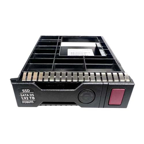 P08695-001 HP 1.92TB SATA 6Gb/s Hot-Pluggable Mixed Use 2.5-Inch Enterprise Solid State Drive for ProLiant Server and Storage Array