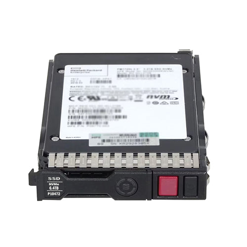 P10472-001 HP 6.4TB PCI Express Mixed Use DS NVMe 2.5-inch Solid State Drive for Proliant Gen9 and Gen10