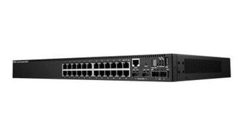 Dell - PCT5524 - Powerconnect 5524 Switch 24-Port 10/100/1000-T PoE+ Manageable Layer 2 Rack-mountable with 10 Gigabit SFP+ Switch