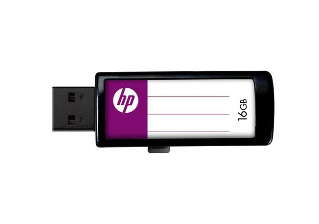 PFD16GHP310PEF PNY HP V310w 16GB USB 2.0 Flash Drive (Purple)