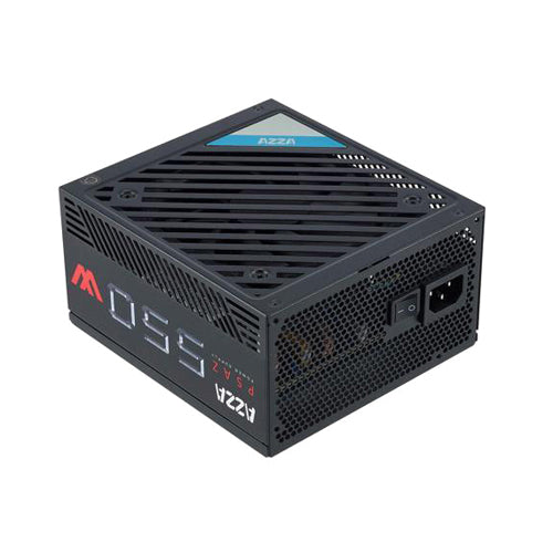PSAZ-550W AZZA 550-Watts 200V-240V AC 47-63Hz 24-Pin ATX 80-Plus Bronze Power Supply