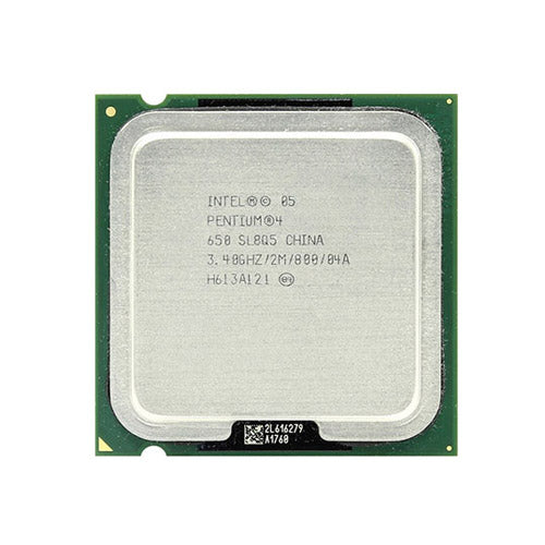 BX80547PG3400F Intel Pentium 4 650 Single-Core 3.40GHz 800MHz FSB 2MB L2 Cache Socket LGA775 Processor