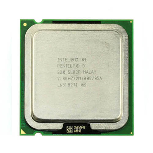 BX80551PG3200FT Intel Pentium D 840 Dual-Core 3.20GHz 800MHz FSB 2MB L2 Cache Socket LGA775 Processor