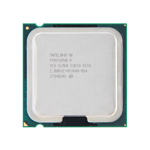 403277-301 HP 2.80GHz 800MHz 4MB L2 Cache Socket LGA775 Intel Pentium D 915 Dual-Core Processor