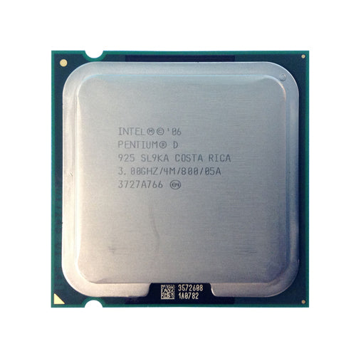 YW816 Dell 3.0GHz 800MHz FSB 4MB L2 Cache Socket LGA775 Intel Pentium D 925 Dual-Core Processor