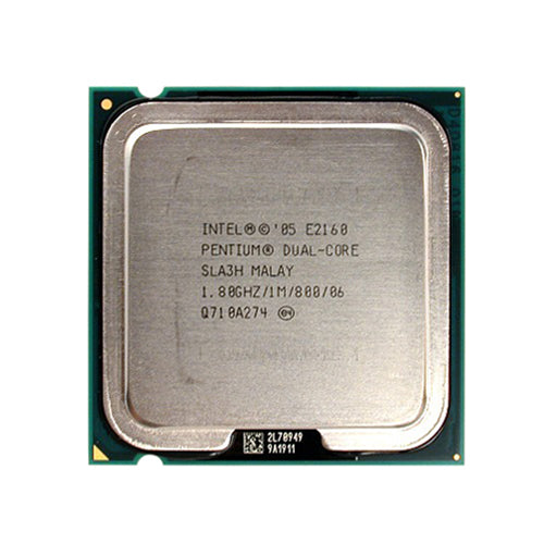 XT481 Dell 1.80GHz 800MHz FSB 1MB L2 Cache Socket LGA775 Intel Pentium E2160 Dual-Core Processor