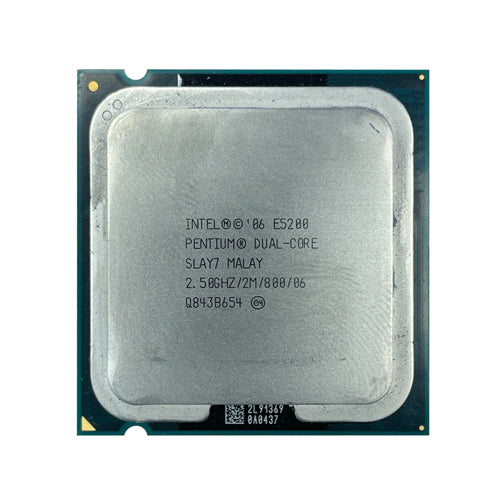 SLB9N Intel Pentium E5200 Dual-Core 2.50GHz 800MHz FSB 2MB L2 Cache Socket LGA775 Processor
