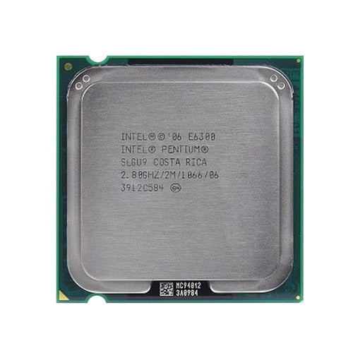 BX80571E6300 Intel Pentium E6300 Dual-Core 2.80GHz 1066MHz FSB 2MB L2 Cache Socket LGA775 Processor