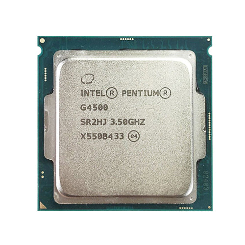 T1P76AV HP 3.50GHz 8.0GT/s DMI3 3MB L3 Cache Socket LGA1151 Intel Pentium G4500 Dual-Core Processor