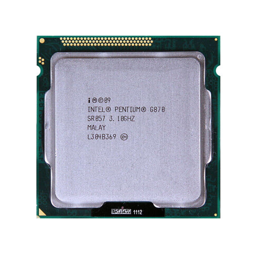 BX80623G870 Intel Pentium G870 Dual-Core 3.10GHz 5.00GT/s DMI 3MB L3 Cache Socket LGA1155 Processor