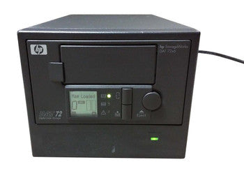 HP - Q1567-67201 - Storageworks 216/432GB DAT 72x6 DDS-5 Low Voltage Differential (LVD) Single Ended SCSI External Tape Autoloader
