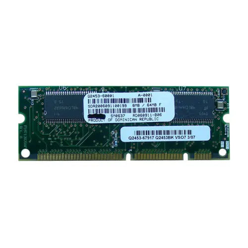 Q2453BK - HP 8MB/64MB SDRAM Combo DIMM Memory for LaserJet 4200/4300