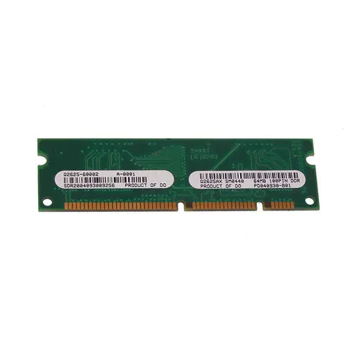 Q2625AX - HP 64MB DDR 100-Pin SDRAM DIMM Memory for LaserJet 2400/4250/4350/5200/9050