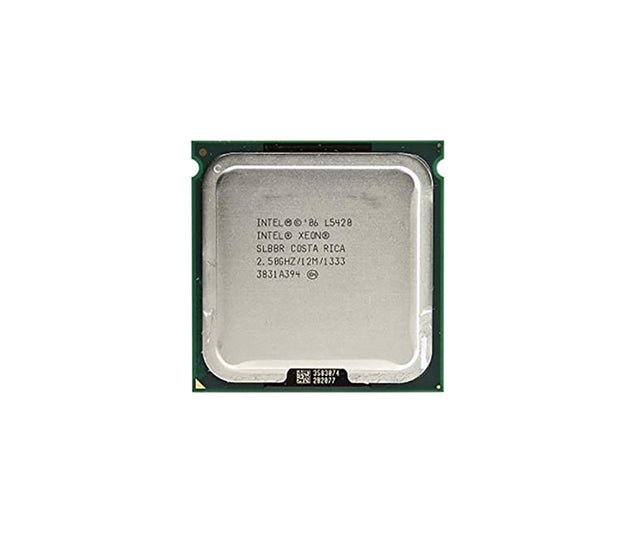 RK389 - Dell 2.5GHz 12MB L2 Cache 1333MHz FSB Socket LGA771 45NM 50W LV Intel Xeon L5420 Quad Core Processor