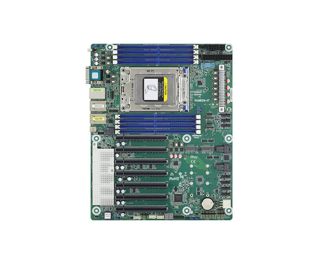 ROMED8-2T ASRock Socket SP3 LGA4094 Soc Chipset ATX System Board (Motherboard) Supports EPYC 7003/7002 Series DDR4 8x DIMM