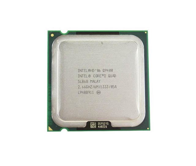 S26361-F3510-E140 - Fujitsu 2.66GHz 1333MHz FSB 6MB L2 Cache Socket LGA775 Intel Core2 Quad Q9400 4-Core Processor