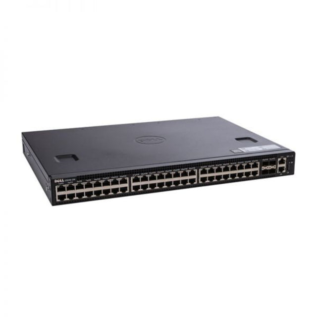 210-AEDP - Dell PowerSwitch S3048-ON 48 x Ports 10/100/1000Base-T + 4 x SFP+ Ports Layer3 Managed 1U Rack-mountable Gigabit Ethernet Network Switch