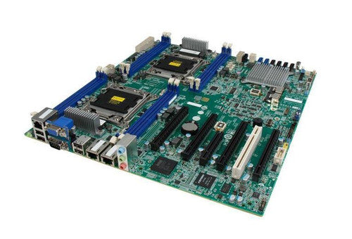 S7055AGM3NR-2T - Tyan S7055 Socket LGA 2011 Intel C602 Chipset Intel Xeon E5-2600/E5-2600 v2 Series Processors Support DDR3 8x DIMM 1GbE + 2x10G