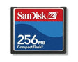 SanDisk - SDCFB-256-A10-5PK - 256MB CompactFlash (CF) Memory Card (5-Pack)