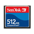 SanDisk - SDCFB-512-A10-5PK - 512MB CompactFlash (CF) Memory Card (5-Pack) for Digital Cameras and PDA's