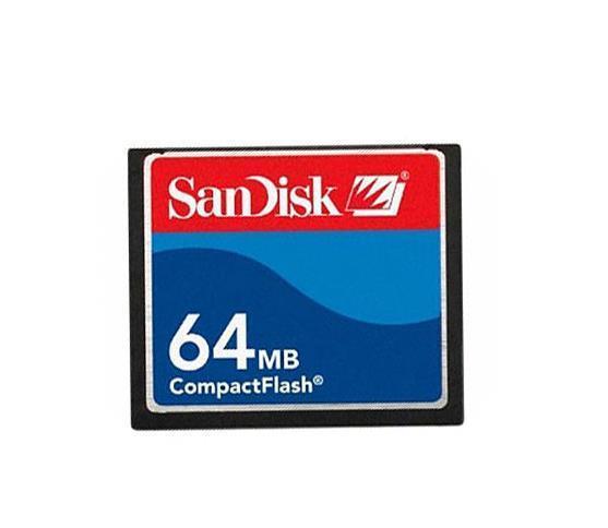 SDCFB64768 SanDisk 64MB Type I CompactFlash Memory Card