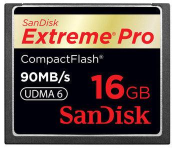 SanDisk - SDCFXP-016G-A91 - Extreme Pro 16GB CompactFlash (CF) Memory Card