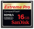 SanDisk - SDCFXP-016G-X46 - Extreme Pro 16GB CompactFlash (CF) Memory Card