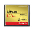 SanDisk - SDCFXS-128G-Z46 - Extreme 128GB CompactFlash (CF) Memory Card
