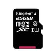 Kingston - SDCS/256GBSP - Canvas Select 256GB CLass 10 microSDXC 80MB/s Read Speed UHS-I (Single Pack)