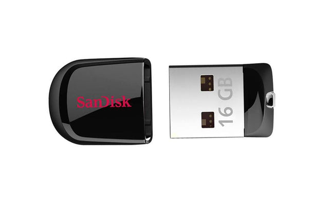SDCZ33-016G-B35-B2 SanDisk Cruzer Fit 16GB USB 2.0 Flash Drive (Black)