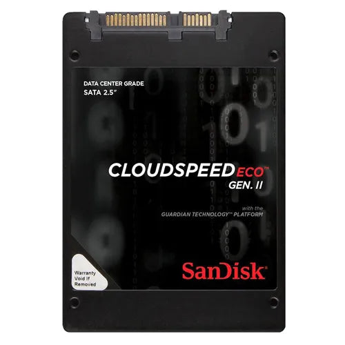 SDLF1CRR-019T-1HAW SanDisk CloudSpeed Eco Gen II 1.92TB Multi-Level Cell SATA 6Gb/s 2.5-Inch Solid State Drive