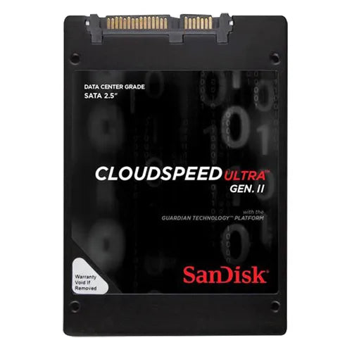 SDLF1DAM-400G-1HA2 SanDisk CloudSpeed Ultra Gen II 400GB Multi-Level Cell SATA 6Gb/s 2.5-Inch Solid State Drive