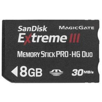 SanDisk - SDMSHX3-008G-A31 - 8GB Extreme III Memory Stick PRO-HG- Duo