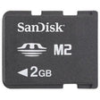 SanDisk - SDMSM2-002G-C11M - Micro M2 2GB Memory Card