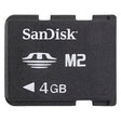 SanDisk - SDMSM2-4096-A11M - 4GB Memory Stick Micro (M2) Card 4GB