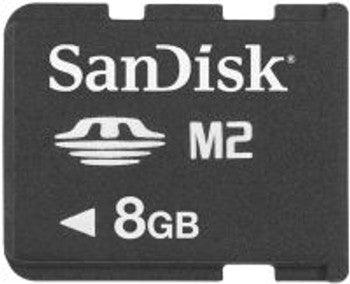 SanDisk - SDMSM2-8192-K - 8GB Memory Stick Micro (M2)
