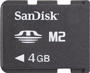 SanDisk - SDMSM2M-004G-B35 - 4GB Memory Stick MIcro (M2) Card